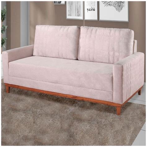 Sof Fixo Lugares Exclusive M Nude No Shoptime