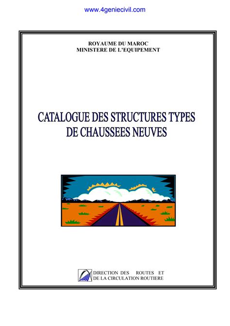 SOLUTION Catalogue Des Structures Types De Chauss Es Neuves Studypool