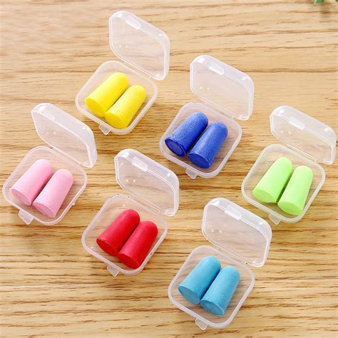 Jual Earplugs Tidur Peredam Suara Nyaman Silicone Earplugs Noise