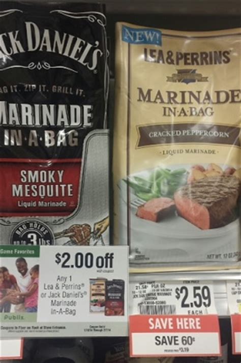 Lea & Perrins Marinade In a Bag, $0.59 at Publix (reg price $3.19) - AddictedToSaving.com