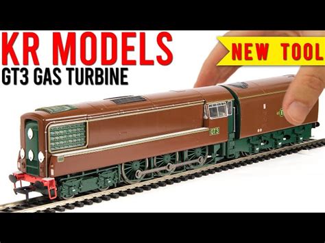 KR Models GT3 English Electric 4 6 0 Gas Turbine Locomotive Railway