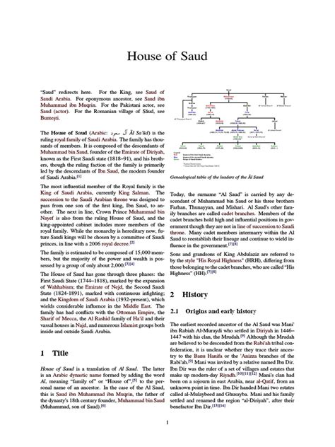 House of Saud | PDF | House Of Saud | Salman Of Saudi Arabia