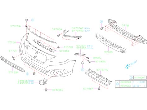 2023 Subaru Crosstrek Premium Plus W EyeSight Back Beam Complete Beam