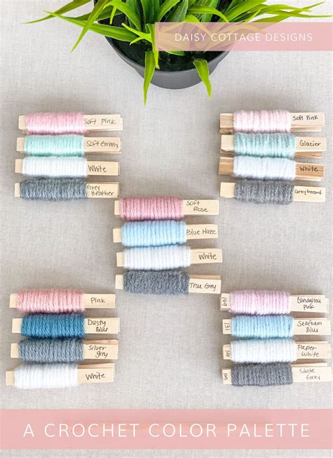 Inspiring Crochet Color Palette For Your Next Project