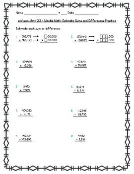 Results For Envision Math Grade Topic Tpt