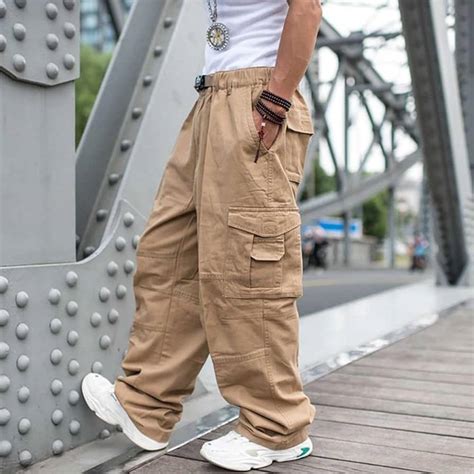 Mens Wide Leg Cargo Pants Online Vn