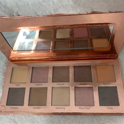Mally Beauty Makeup New Mally Brightening Nude Eyeshadow Palette Cool Warm Tones Wmirror