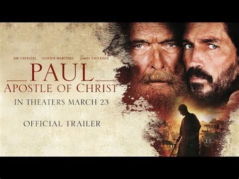 Paul Apostle Of Christ Official Trailer Now Playing YouTube