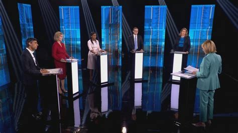 Trust Tax And Brexit Candidates Clash In Itv Leadership Debate Itv News