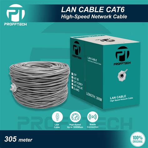 Lan Cable CAT 6e UTP 305 Meters Cat 6 Cat6e Shopee Malaysia