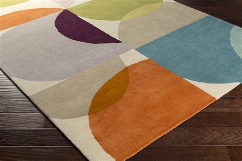 Orange And Teal Area Rug | Best Decor Things