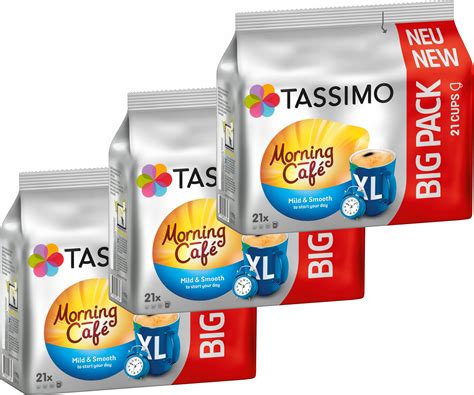 Kapsle TASSIMO Jacobs Morning Cafe MILD XL 3x 21 za 394 Kč Allegro