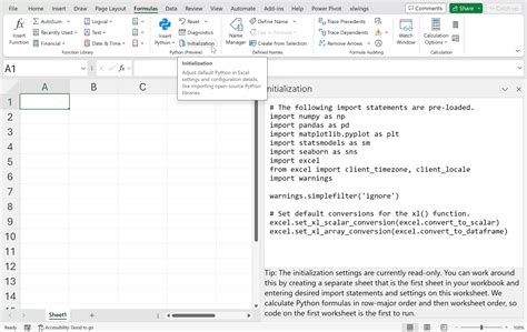 How To Understand The Initialization Environment In Python For Excel