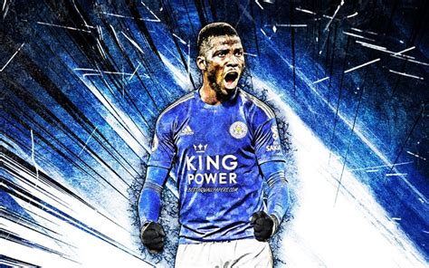 Download wallpapers 4K, Kelechi Iheanacho, grunge art, nigerian ...