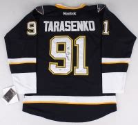 Vladimir Tarasenko Signed Blues Jersey (PSA COA) | Pristine Auction