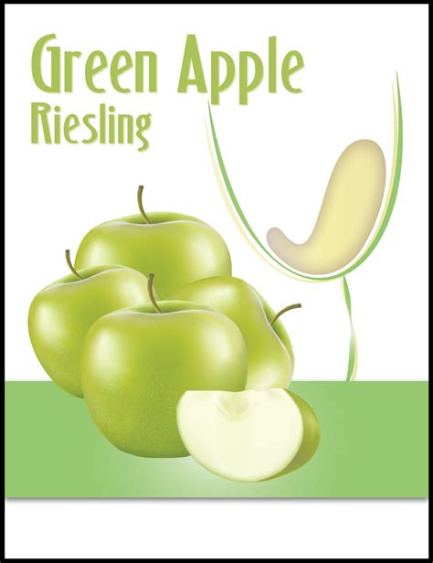 Island Mist Green Apple Riesling Wine Labels