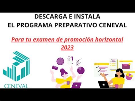 COMO DESCARGAR E INSTALAR PROGRAMA PREPARATIVO CENEVAL ADMISIÓN Y