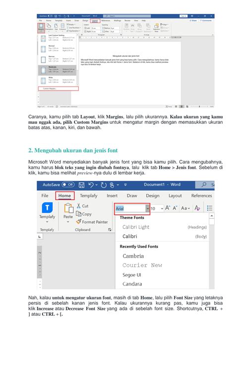 Solution 10 Panduan Mudah Belajar Microsoft Word Untuk Pemula Studypool