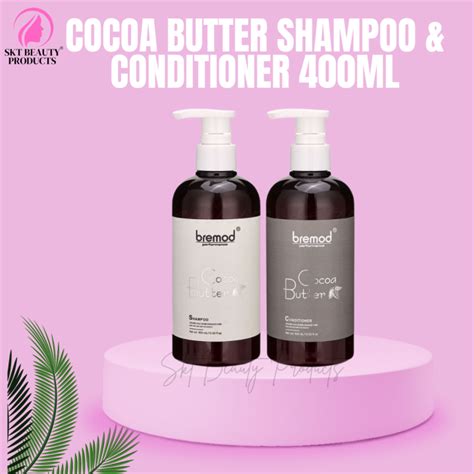 Bremod Cocoa Butter Hair Shampoo Conditioner 400ml Lazada PH