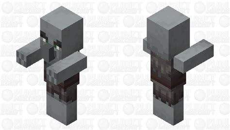 Zombie Illager Minecraft Mob Skin