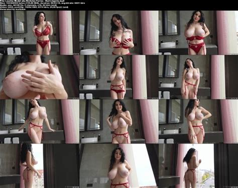 Laurine Model Aka Nicholas Ferres Red Lingerie Xbustyx