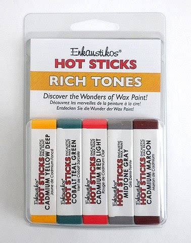 Enkaustikos Rich Tones Hot Sticks Set Pack Michaels