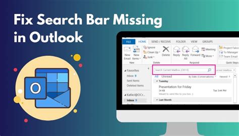 Fix Search Bar Missing In Outlook Tested Methods