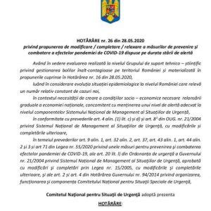 Hot R Re Nr Din Privind Propunerea De Modificare Completare Relaxare A