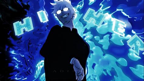 Higher Gojo Jujutsu Kaisen Amv Edit Youtube