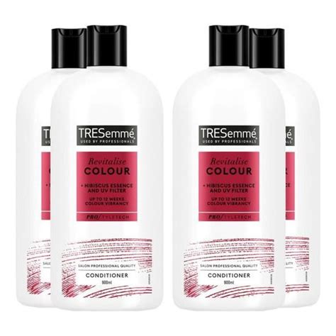 Tresemme Colour Revitalise Colour Fade Protection Conditioner Pack Of 4 900ml Cdiscount Au