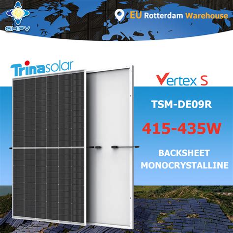 Trina Vertex S Tsm De09r Photovoltaic Modules Energy Cells 415W 420W