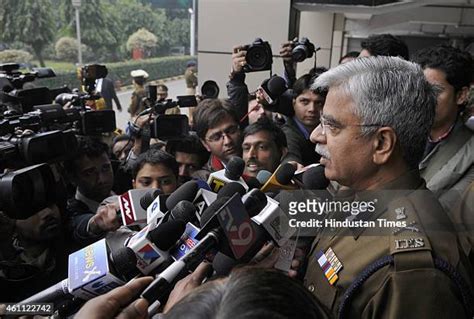 11 Delhi Police Commissioner Bs Bassi Addresses Media At Delhi Police