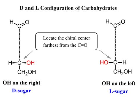 D and L Sugars - Chemistry Steps