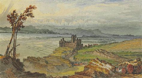 James Ward Ra London 1769 1859 Cheshunt Harlech Castle Wales