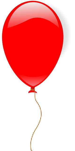 Globo Celebración Rojo · Gráficos Vectoriales Gratis En Pixabay