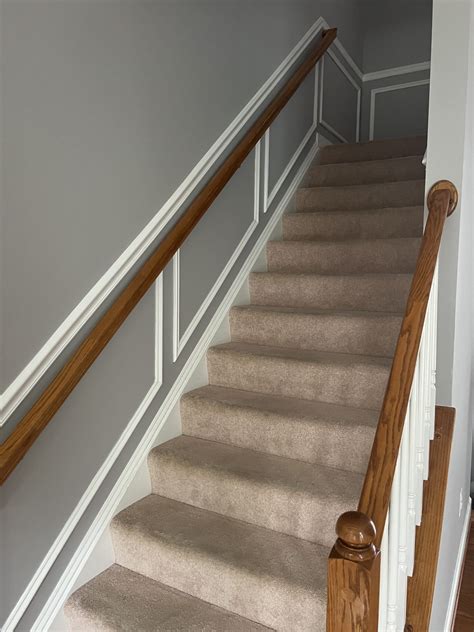 Staircase Trim Detail Certapro Painters Of Rockville Potomac Md