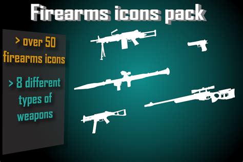 Weapons 2d Icons 2d Icons Unity Asset Store