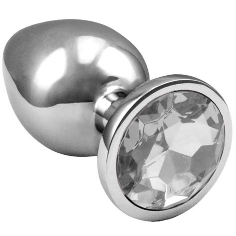 Plug Anal Transparente 7x2 8cm Picantte Sex Shop