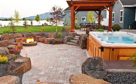 20+ Patio With Fire Pit And Hot Tub – HomeDecorish