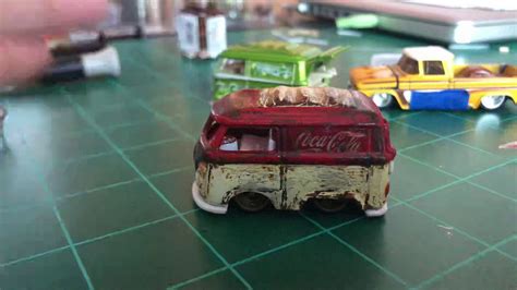 My Custom Hotwheels Update On The Coca Cola Kool Kombi Custom And