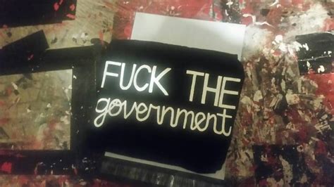Fuck The Government Fuck The Government Anarchist Tee Etsy