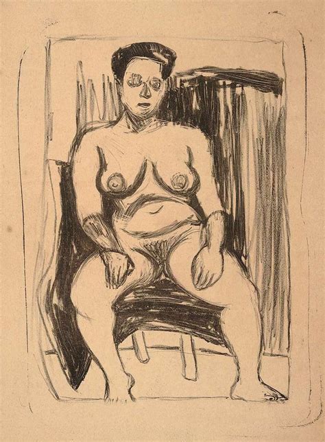 Seated Female Nude By William H Johnson PICRYL Public Domain