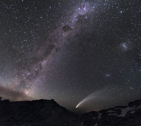 APOD: 2013 October 20 - Three Galaxies and a Comet