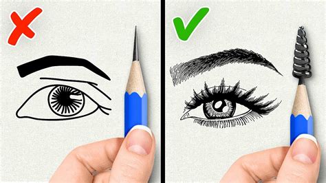 Astuces G Niales De Dessins Pour Les D Butants Youtube