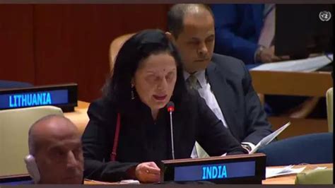 India Criticises Uniting For Consensus Model At Un For Opposing