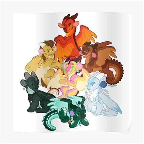 Jade Winglet - WOF Wings of Fire Premium Matte Vertical Poster sold by ...