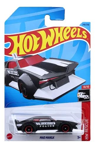 Hot Wheels Carro Policia Mad Manga Obsequio Cuotas Sin Inter S
