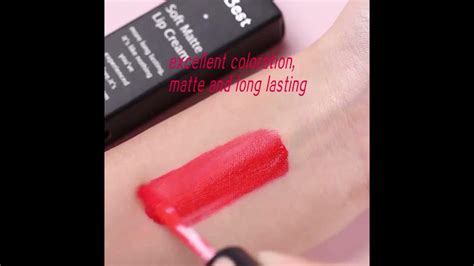 Qibest Liquid Lipstick Waterproof Lip Gloss 34 Colors Matte Lipstick