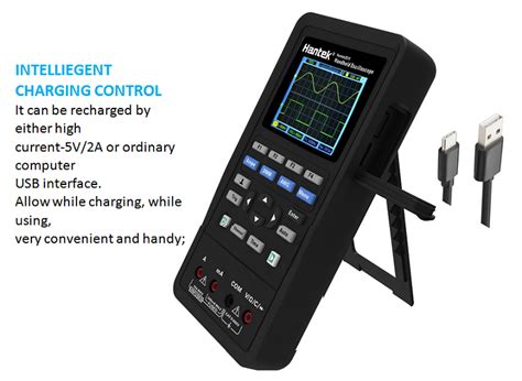 Hantek 2D72 preiswertes 2CH 70MHz Digital Oszilloskop, Digital ...