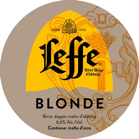 Leffe Blonde Fusto Lt La Cristallina Water
